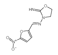 3-Oxazolidinamine,2-imino-N-[(5-nitro-2-furanyl)methylene]- picture