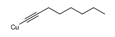 copper(I) hexylacetylide Structure