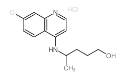 1-Pentanol,4-[(7-chloro-4-quinolinyl)amino]-, hydrochloride (1:1) picture