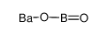 barium metaborate Structure