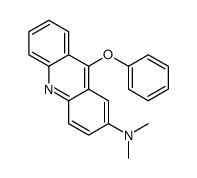 N,N-dimethyl-9-phenoxyacridin-2-amine结构式