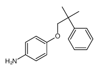 4-(2-methyl-2-phenylpropoxy)aniline结构式