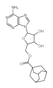 9H-Purin-6-amine,9-[5-O-(tricyclo[3.3.1.13,7]dec-1-ylcarbonyl)-b-D-arabinofuranosyl]- picture