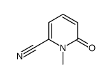 1-methyl-6-oxopyridine-2-carbonitrile structure