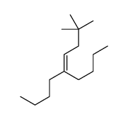 5-butyl-2,2-dimethylnon-4-ene Structure