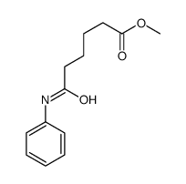 methyl 6-anilino-6-oxohexanoate Structure