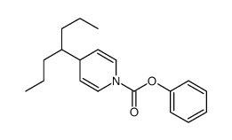 phenyl 4-heptan-4-yl-4H-pyridine-1-carboxylate Structure