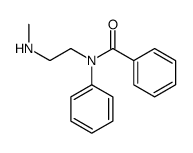 N-[2-(methylamino)ethyl]-N-phenylbenzamide结构式