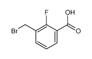 3-(Bromomethyl)-2-fluorobenzoicacid picture