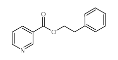 烟酸苯乙酯结构式