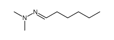 hexanal N,N-dimethylhydrazone Structure