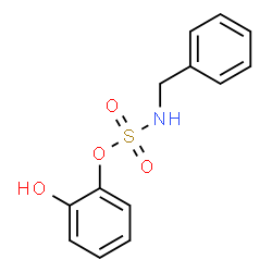 N-BENZYL(2-HYDROXYPHENYL)SULFAMATE结构式