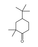 4-tert-butyl-2,2-dimethylcyclohexan-1-one Structure