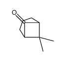 6,6-dimethylbicyclo[3.1.1]heptan-7-one结构式