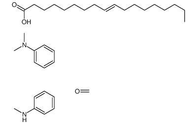 N,N-dimethylaniline,formaldehyde,N-methylaniline,(Z)-octadec-9-enoic acid结构式