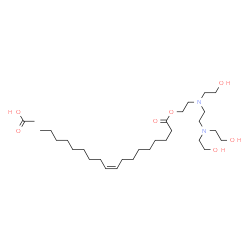 2-[[2-[bis(2-hydroxyethyl)amino]ethyl](2-hydroxyethyl)amino]ethyl oleate monoacetate picture