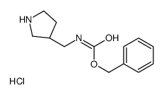 (R)-Benzyl (pyrrolidin-3-ylmethyl)carbamate hydrochloride picture