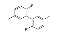 1-fluoro-2-(2-fluoro-5-methylphenyl)-4-methylbenzene Structure