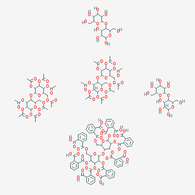 Cellulose acetate phthalate structure