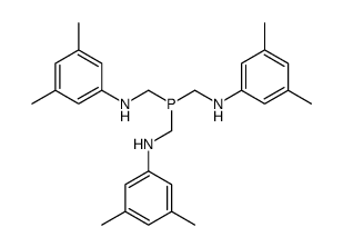 N-[bis[(3,5-dimethylanilino)methyl]phosphanylmethyl]-3,5-dimethylaniline Structure