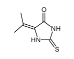 5-isopropylidene-2-thioxo-imidazolidin-4-one Structure