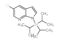 5-CHLORO-1-TRIISOPROPYLSILANYL-1H-PYRROLO[2,3-B]PYRIDINE picture