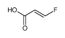 trans-3-fluoropropenoic acid Structure