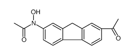 Acetamide, N-(7-acetyl-9H-fluoren-2-yl)-N-hydroxy- Structure