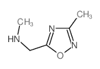 N-甲基-n-[(3-甲基-1,2,4-噁二唑-5-基)甲基]胺图片