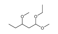 1-ethoxy-1,3-dimethoxypentane Structure