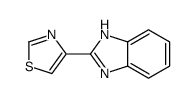 2-(1,3-thiazol-4-yl)-1H-benzoimidazole Structure