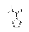 pyrazole-1-carbothioic acid dimethylamide Structure