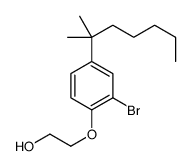 2-[2-bromo-4-(2-methylheptan-2-yl)phenoxy]ethanol Structure