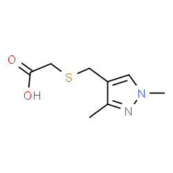 ([(1,3-Dimethyl-1H-pyrazol-4-yl)methyl]thio)acetic acid图片