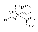 5,5-bis(2-pyridyl)-2-thiohydantoin Structure