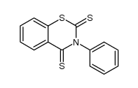 3-phenyl-benzo[e][1,3]thiazine-2,4-dithione结构式