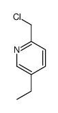 2-(chloromethyl)-5-ethylpyridine structure