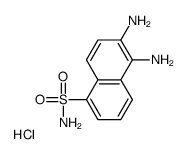 1,2-DIAMINO-NAPHTHALENE-5-SULFONAMIDE, HYDROCHLORIDE图片