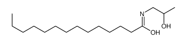 N-(2-hydroxypropyl)myristamide结构式