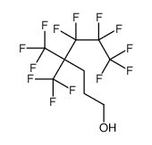 5,5,6,6,7,7,7-heptafluoro-4,4-bis(trifluoromethyl)heptan-1-ol结构式