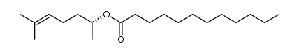 (-)-(R)-sulcatol laurate Structure