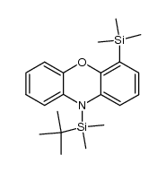 10-(tert-butyldimethylsilyl)-4-(trimethylsilyl)-10H-phenoxazine结构式