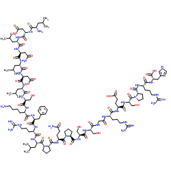 Osteoblast Activating Peptide (mouse, rat) trifluoroacetate salt structure