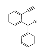 (2-ethynylphenyl)(phenyl)methanol Structure