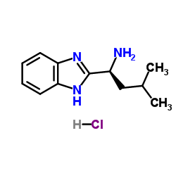 (S)-1-(1H-BENZIMIDAZOL-2-YL)-3-METHYLBUTYLAMINE HYDROCHLORIDE图片