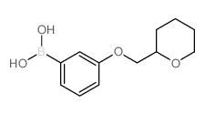 (3-((TETRAHYDRO-2H-PYRAN-2-YL)METHOXY)PHENYL)BORONIC ACID结构式