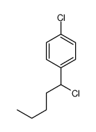 1-chloro-4-(1-chloropentyl)benzene Structure