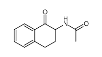 2-acetamido-3,4-dihydro-2H-naphthalenone Structure