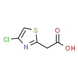 2-(4-chloro-1,3-thiazol-2-yl)acetic acid结构式