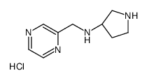 (3R)-N-(pyrazin-2-ylmethyl)pyrrolidin-3-amine,hydrochloride图片